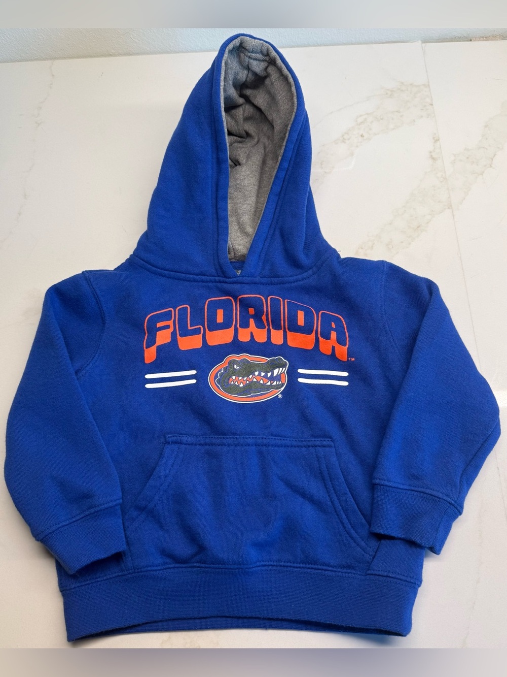 Florida Gators Toddler 2T Hooded Sweatshirt Blue Fleece Hoodie